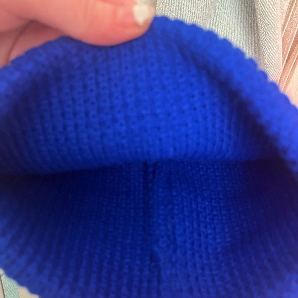 Select Blue Beanie - Picture 3 of 3